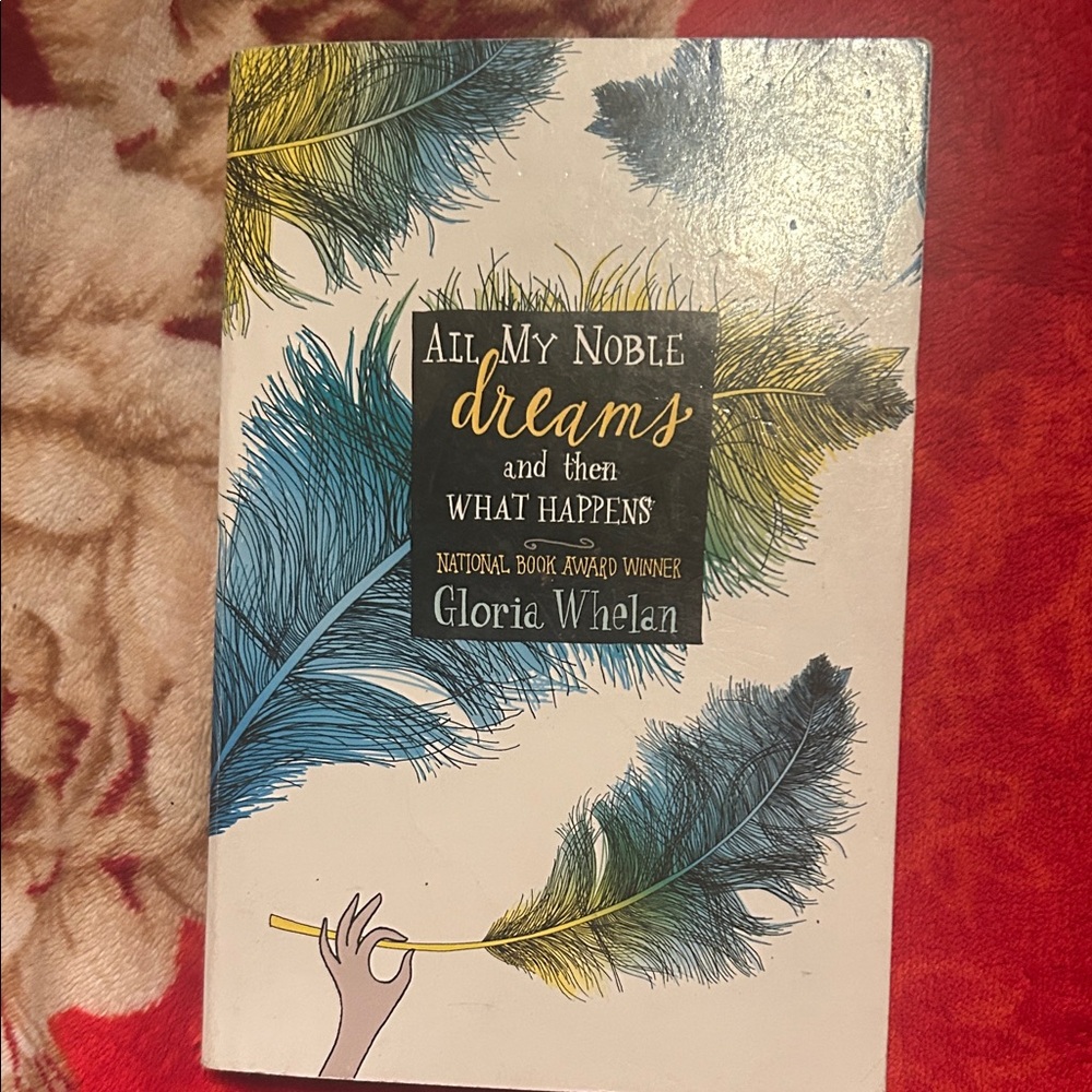 Kids Book with Colorful Feather Design